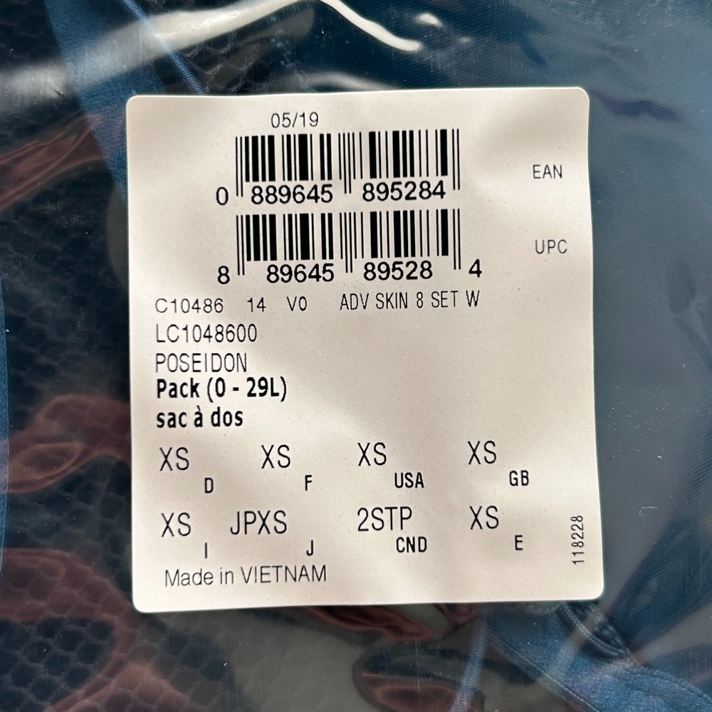 NEW Salomon ADV Skin 8 W, Hydration & Storage Vest w/ 2 500ml Flasks Womens XS - Picture 14 of 15